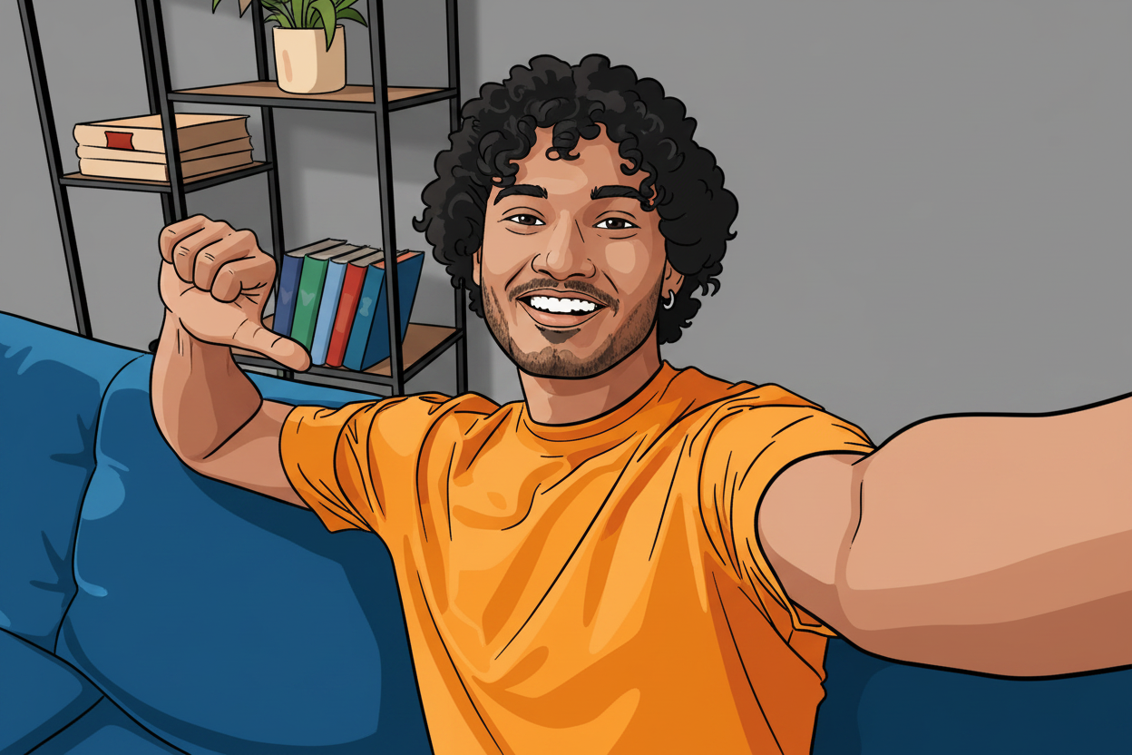 Cartoon — example cellfy photo